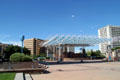 Outdoor performance venue of Albuquerque Civic Plaza. Albuquerque, NM.