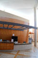 Lobby architecture at Albuquerque Museum. Albuquerque, NM.