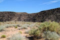 Ridge where petroglyphs were created at Petroglyph National Monument. Albuquerque, NM