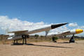 Bomarc & Matador missiles at National Museum of Nuclear Science & History. Albuquerque, NM.