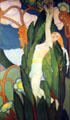 Daphne - The Laurel Bush painting by Mary Greene Blumenschein at Blumenschein Home & Museum. Taos, NM.