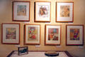 Arabian Nights paintings by Mary Greene Blumenschein at Blumenschein Home & Museum. Taos, NM.