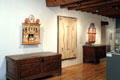 Hispanic Traditions Gallery at Harwood Museum of Art. Taos, NM.