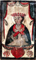 St. Rose of Lima retablo by José Rafael Aragón at Harwood Museum of Art. Taos, NM.