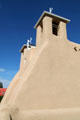 Adobe bulge of San Francisco de Asis Church. Taos, NM.