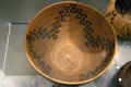 Native American basket bowl by Lillian Jack at Nevada State Museum. Carson City, NV.