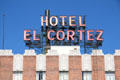 El Cortez Hotel neon sign. Reno, NV.