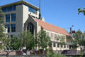 Mills B. Lane Justice Center & Trinity Episcopal Church. Reno, NV.