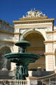 Fountain at Monte Carlo Las Vegas. Las Vegas, NV.