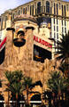 Aladdin Hotel adapts a 1001 Arabian Nights theme. Las Vegas, NV.
