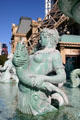 Fountain at Paris Las Vegas Hotel. Las Vegas, NV.