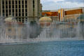 Programmed water jets in lake of Bellagio Hotel. Las Vegas, NV.