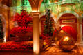 Lobby Christmas decorations at Bellagio. Las Vegas, NV.