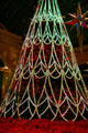 Tree of lights in Christmas display at Bellagio. Las Vegas, NV.