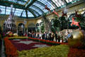 Christmas garden at Bellagio. Las Vegas, NV.