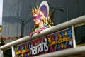 Welcome sign at Harrah's Las Vegas Hotel & Casino. Las Vegas, NV.