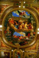 Baroque ceiling painting in lobby of The Venetian Hotel. Las Vegas, NV.