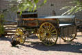 Wagon at Old Las Vegas Mormon Fort. Las Vegas, NV