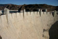 Hoover Dam in Black Canyon between Nevada & Arizona weighs 6,600,000 tons. Las Vegas, NV.