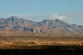 Rugged hills beyond Lake Mead. Las Vegas, NV.