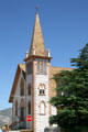 Tower of St. Paul's Episcopal Church. Virginia City, NV.