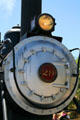 Front end of Virginia & Truckee steam locomotive #29. Virginia City, NV