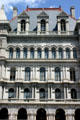 Romanesque rhythm of New York State Capitol. Albany, NY.