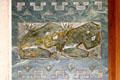 Art Deco frog reliefs typical of those which line the halls of Buffalo City Hall. Buffalo, NY.