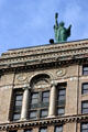 Facade details of Liberty Building. Buffalo, NY.