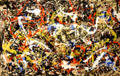 Convergence by Jackson Pollock in Albright-Knox Art Gallery. Buffalo, NY.