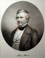 1850 photo of Millard Fillmore by Brady D'Avignon. East Aurora, NY.