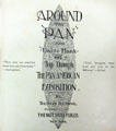 Title page from Around the Pan by Thomas Fleming a Trip the Pan-American Exposition. NY.