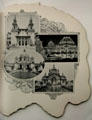 Photos of several exhibition buildings in Glimpses of Pan-American Exposition by C.D. Arnold, Official Photographer. NY.