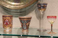 Moorish-style glasses from Vienna & Paris at Corning Museum of Glass. Corning, NY.