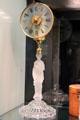 French glass night lamp & clock by Co. des Cristalleries de Saint-Louis at Corning Museum of Glass. Corning, NY.
