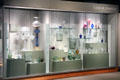 Collection of American glass at Corning Museum of Glass. Corning, NY.