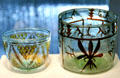 Islamic glass bowls at Corning Museum of Glass. Corning, NY