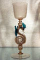 Venetian dragon-stem goblet at Corning Museum of Glass. Corning, NY.