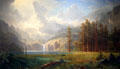 Mt. Whitney painting by Albert Bierstadt at Rockwell Museum of Art. Corning, NY.
