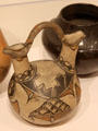 Zuni ceramic wedding vessel from San Ildefonso Pueblo at Rockwell Museum of Art. Corning, NY.