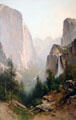 Yosemite painting by Thomas Hill at Rockwell Museum of Art. Corning, NY.