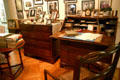Furniture from Eleanor Roosevelt's New York City apartment in Presidential Museum. Hyde Park, NY.