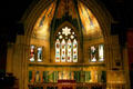 Apse of Sage Chapel on Cornell Campus. Ithaca, NY.