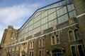 Facade of Barton Hall on Cornell Campus. Ithaca, NY.