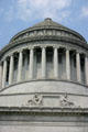 Dome of Grant's Tomb where over one million people attended the dedication on April 27, 1897. New York, NY.