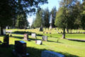 Prospect Hill Cemetery near Saratoga Monument. Schuylerville, NY.