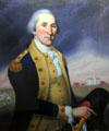 General George Washington portrait by Charles Peale Polk at Fort Ticonderoga. Ticonderoga, NY.