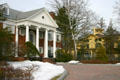 Elmira College President's home plus neighboring Italian Villa style home. Elmira, NY.