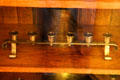 Roycroft copper candle holder at Roycroft Inn. East Aurora, NY.