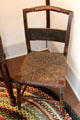 Unrestored Fillmore chair with cane seating at Millard Fillmore House. East Aurora, NY.